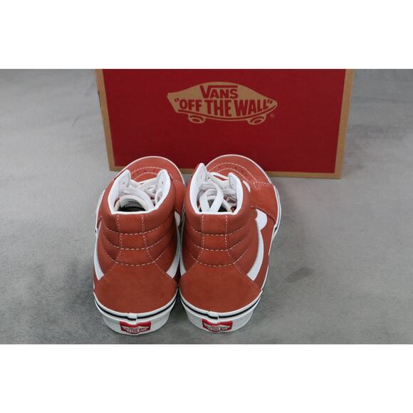 Vans Sk8 Hi Auburn Orange Mens 8.5 Womens 10 High Top Sneakers VN000CMXC9J New main image 6